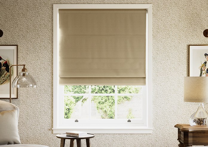 Devonshire, Light Brown - Roman Blind - Image 3